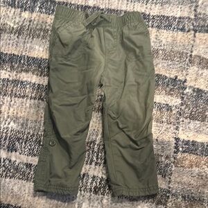 Kids Olive Green Bottoms